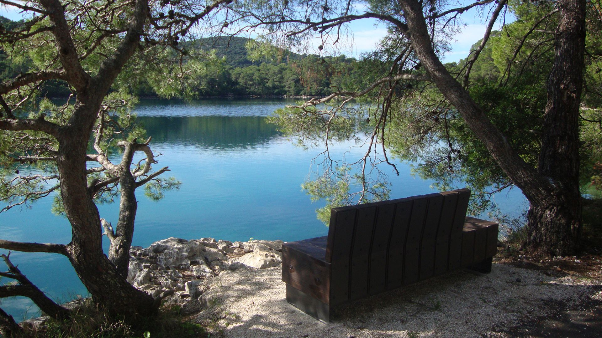 Urban furniture National Park Mljet, Croatia