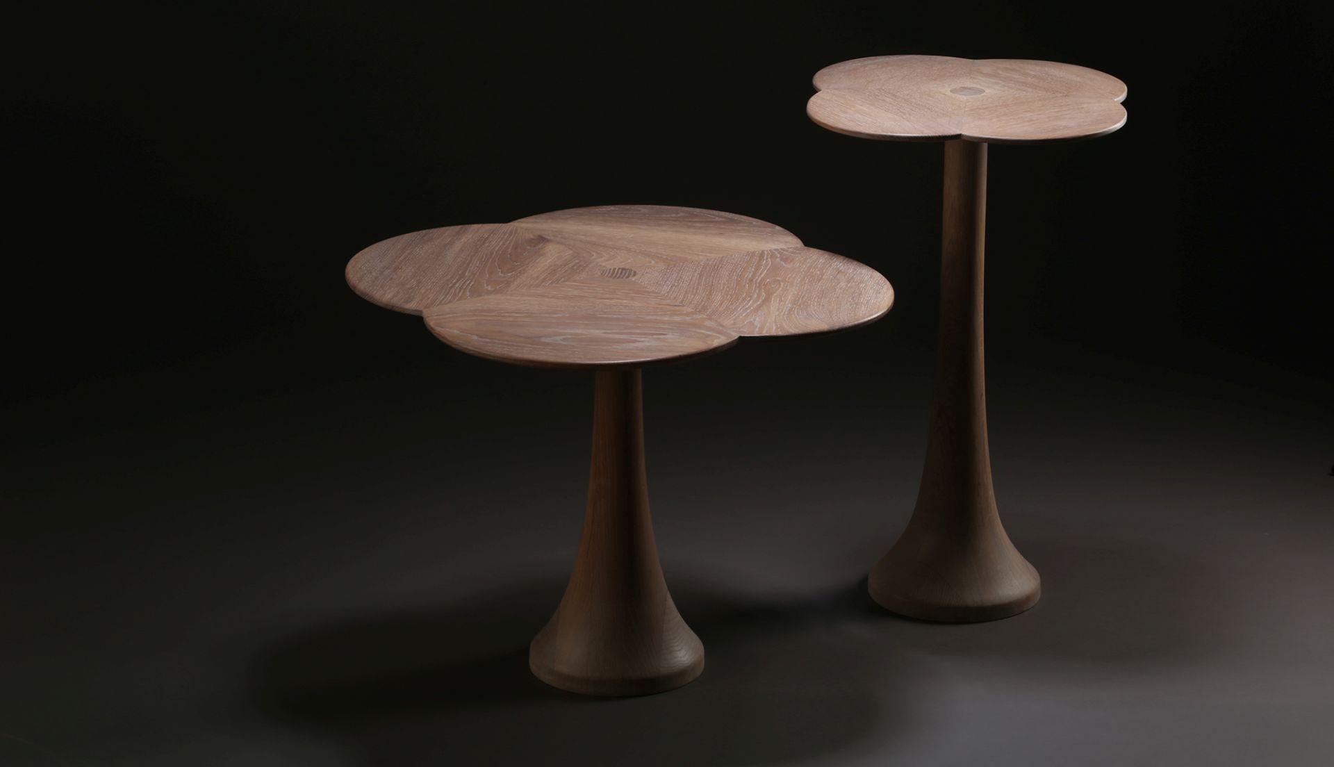 Quatrefoil stolići i ogledala